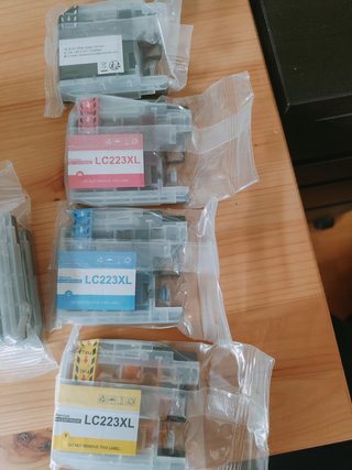 Lote 11 cartuchos tinta compatibles Brother LC223