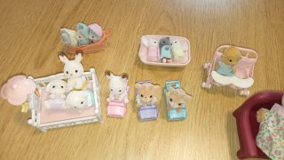 Lote Sylvanian Families Casa con Tobogán