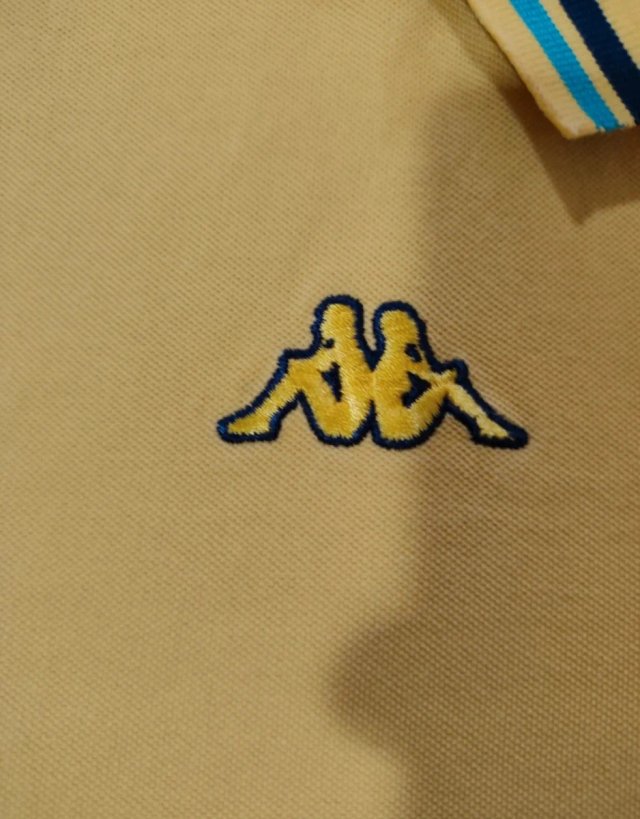 Polo Vintage Kappa Amarillo Talla L