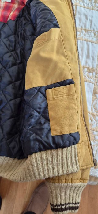 Chaqueta Seaport Beige/Amarilla