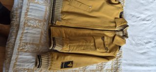 Chaqueta Seaport Beige/Amarilla
