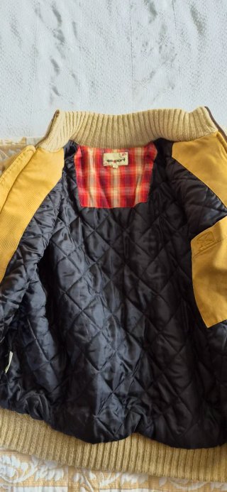 Chaqueta Seaport Beige/Amarilla