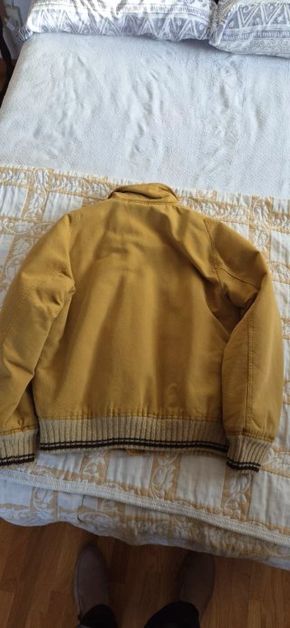 Chaqueta Seaport Beige/Amarilla