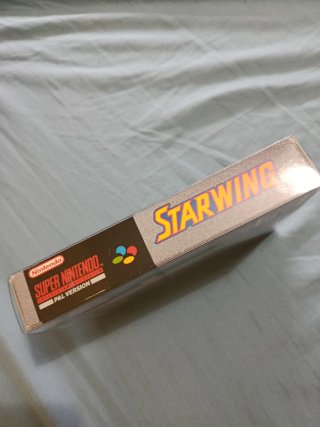 Starwing (Star Fox) Super Nintendo PAL.