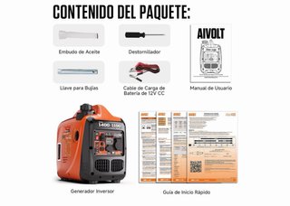 Generador Inverter AIVOLT 1400W Nuevo