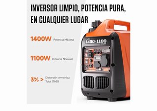 Generador Inverter AIVOLT 1400W Nuevo