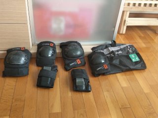 Protecciones Oxelo para patinar Talla S