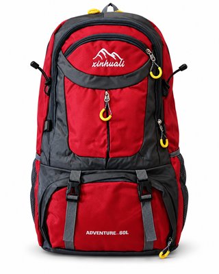 Mochila 60L Impermeable Roja