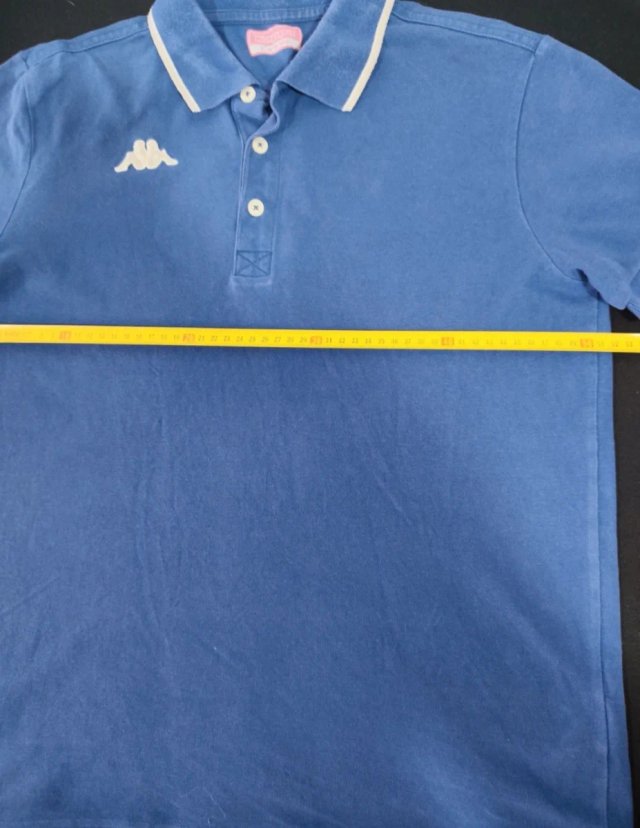 Polo Kappa Vintage Azul Talla L