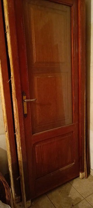 2 Puertas madera maciza Mobila