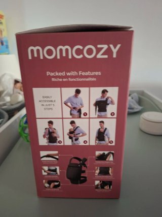 Mochila portabebés gris sin estrenar