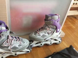 Patines en línea Oxelo infantiles talla ajustable