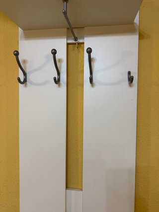 Mueble Recibidor con Zapatero y Espejo