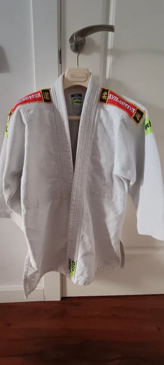 Traje de Judo Infantil Blanco Talla 2/150