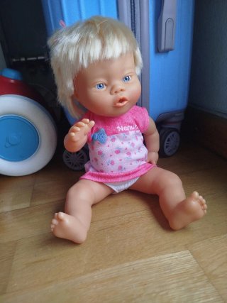 Muñeca Nenuco Síndrome de Down