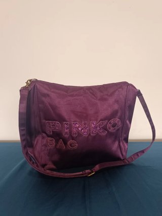 Borsa Pinko rosa scuro originale