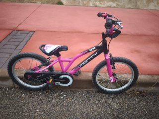 Bicicleta Infantil Monty 104 Rosa