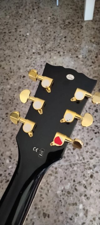 Guitarra eléctrica Harley Benton SC-500 BK Vintage