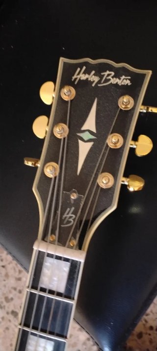 Guitarra eléctrica Harley Benton SC-500 BK Vintage