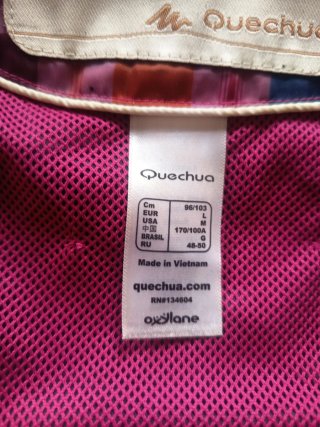 Cortavientos Chubasquero Morado