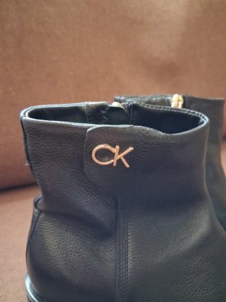 CALVIN KLEIN ORIGINAL, BOTINES PIEL MUJER