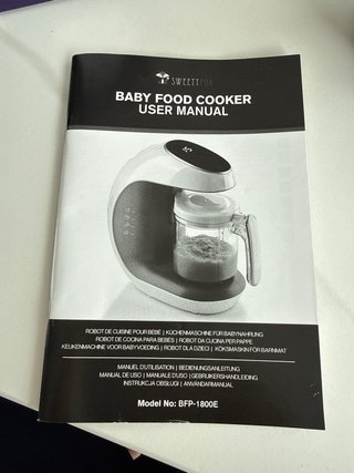 Robot de Cocina para Bebé Sweetyfox