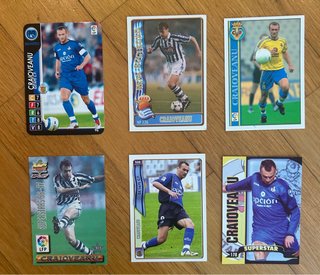Lote de 6 Cromos de Craioveanu