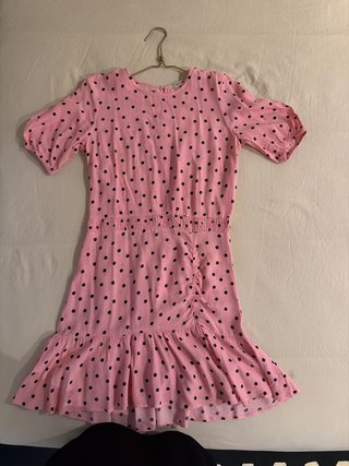 Vestido Estampado de Lunares
