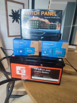 Kit Eléctrico Camper Victron y Batería 314Ah