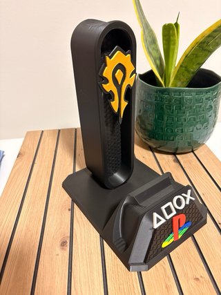 Supporto PS5 per Controller e Cuffie - Edizione WoW