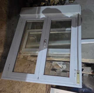 Ventana de PVC Blanca