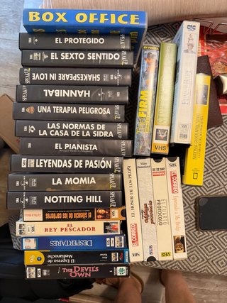Pack 15 VHS Películas (Inglés/Español)