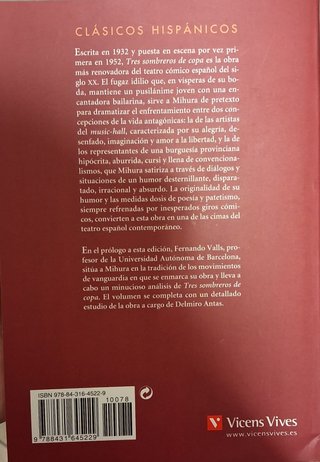 Tres sombreros de copa