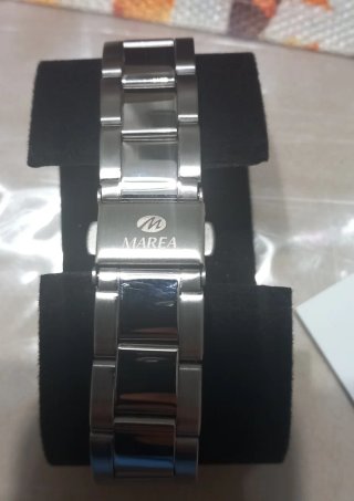 Orologio Marea donna verde e argento