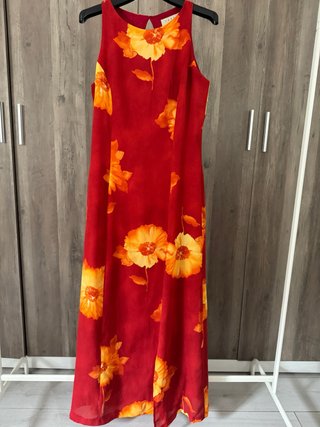 Vestido largo Trucco estampado floral