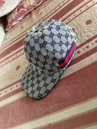 Gorra Gucci Clásica GG Azul Roja (negociable)