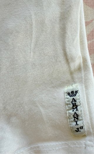 Camiseta Vintage Armani Jeans (AJ) Blanca