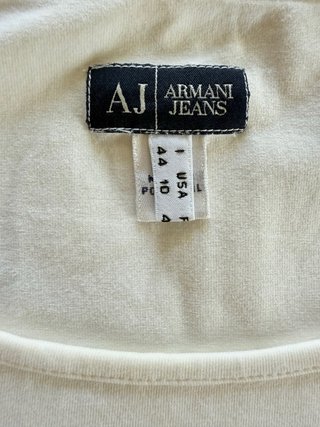 Camiseta Vintage Armani Jeans (AJ) Blanca