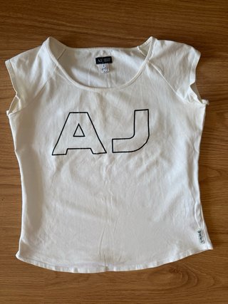 Camiseta Vintage Armani Jeans (AJ) Blanca