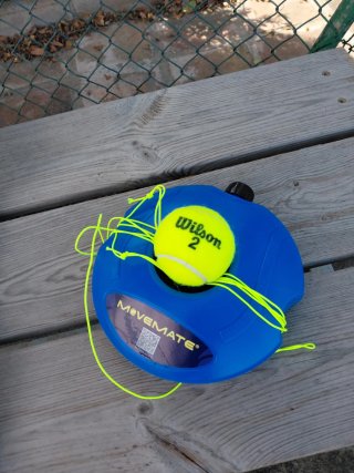 Entrenador de Tenis Movemate con Pelota Wilson