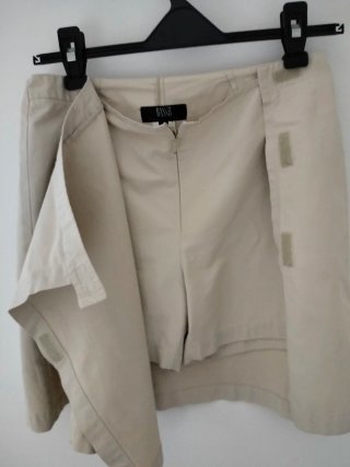 Falda pantalón Basso Collection beige Talla 38