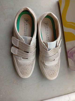 Zapatillas Pitillos Beige Talla 38
