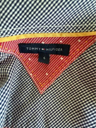 Camisa Vintage Tommy Hilfiger Roja