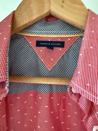 Camisa Vintage Tommy Hilfiger Roja