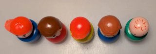 Fisher Price Little People vintage set 1 "Little r