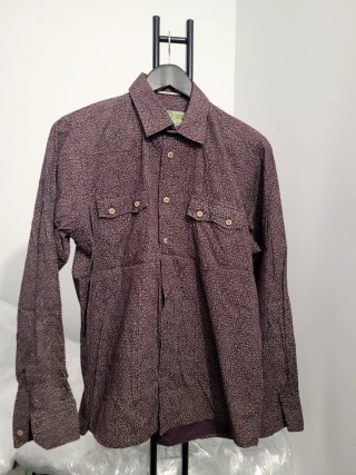Camisa de manga larga estampada