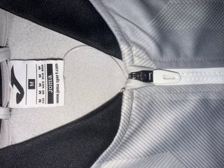 Chaqueta Villarreal Joma Cremallera Gris