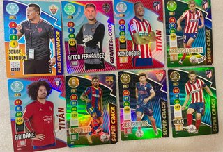 Lata Panini Adrenalyn 2020-21,con 60 cromos Unicos