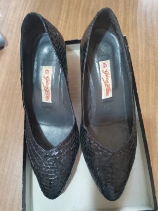 Scarpe Gian Fias pitone