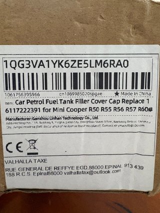 Tapón combustible Mini